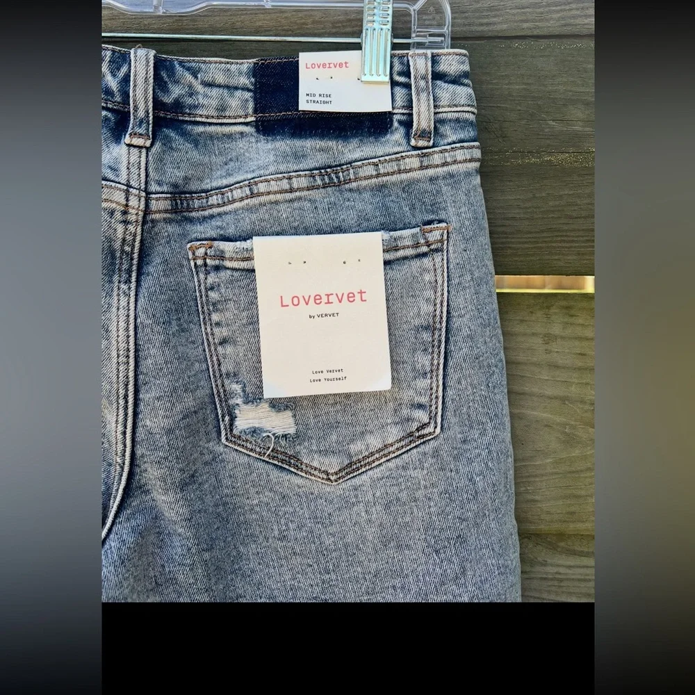 Lovervet High Rise straight leg crop 9/29 - Picture 7 of 10